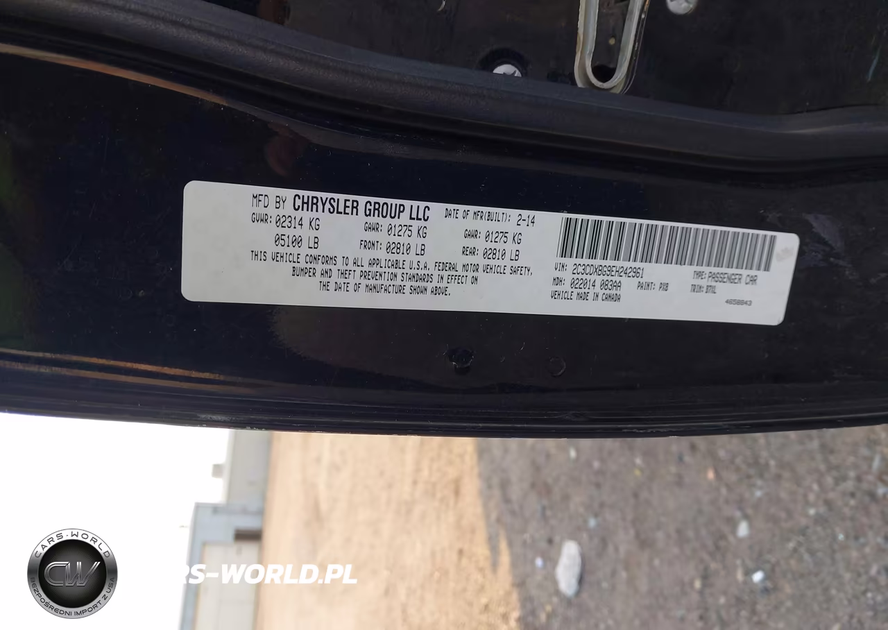 2014 Dodge Charger Se VIN:2C3CDXBG9EH242961 - 9