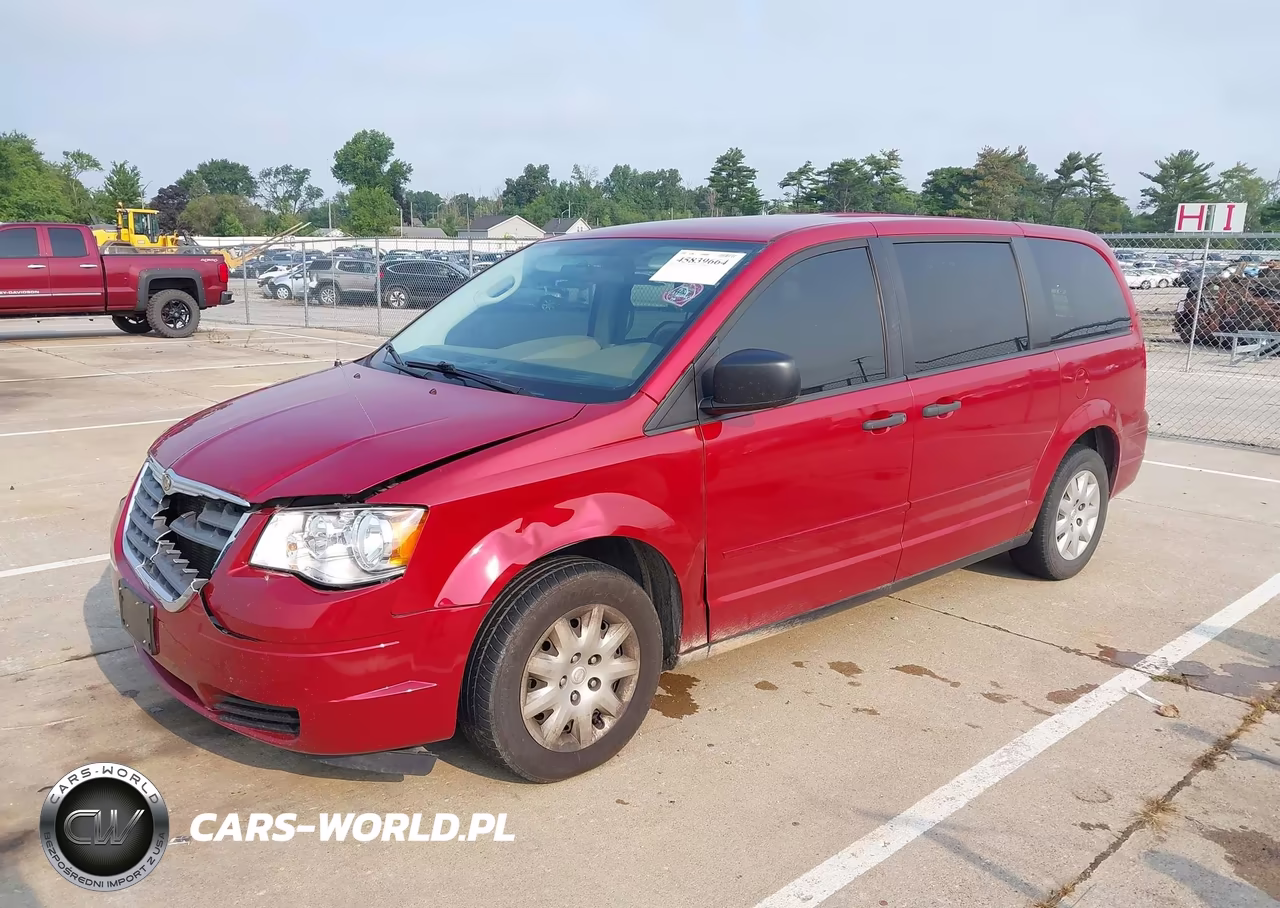 2008 Chrysler Town & Country Lx VIN:2A8HR44H88R842093 - 2