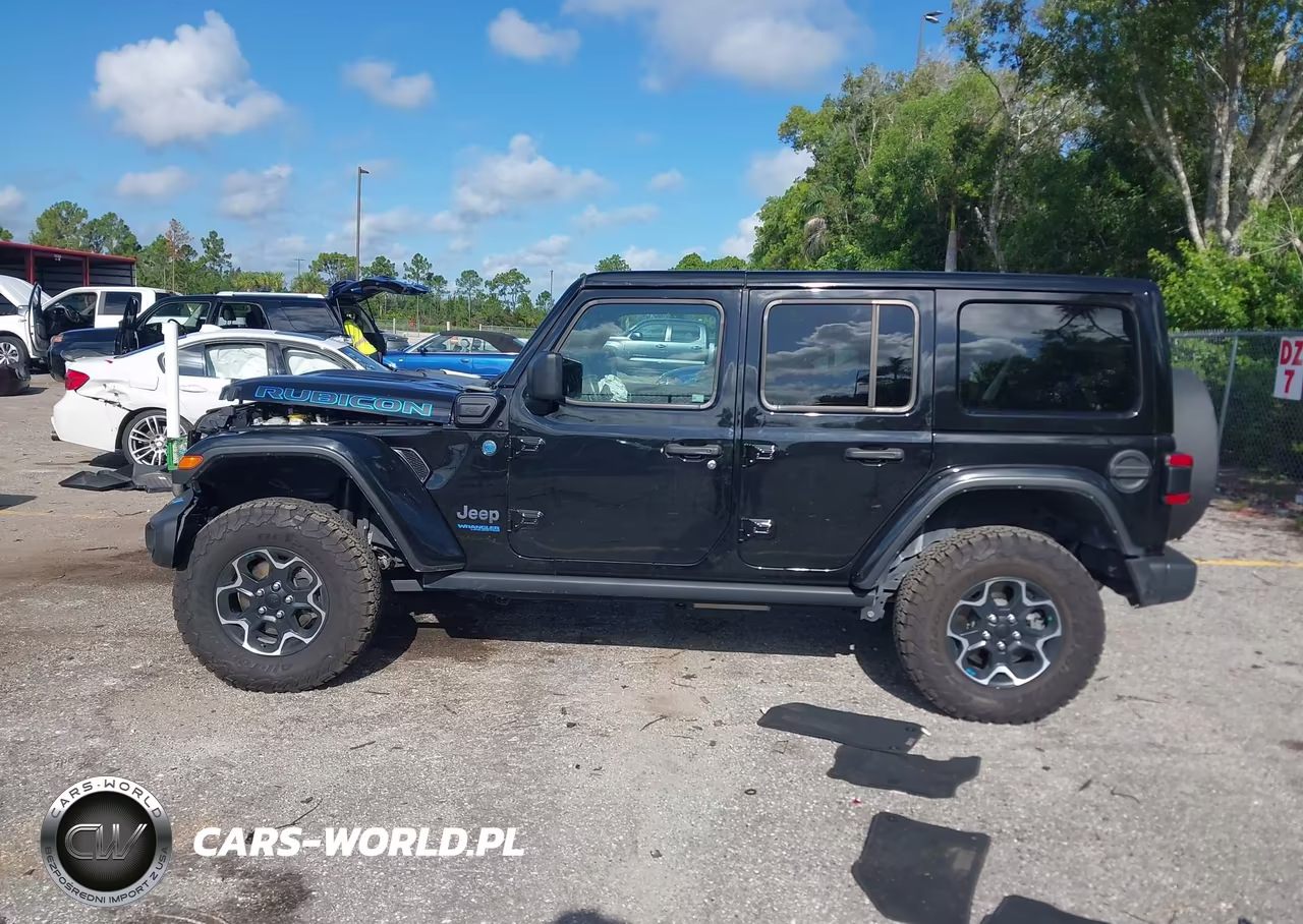 2022 Jeep Wrangler 4Xe Unlimited Rubicon 4X4 VIN:1C4JJXR68NW227877 - 13