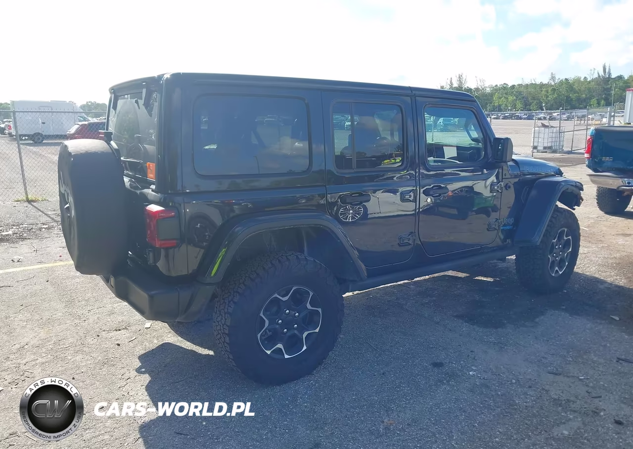 2022 Jeep Wrangler 4Xe Unlimited Rubicon 4X4 VIN:1C4JJXR68NW227877 - 4