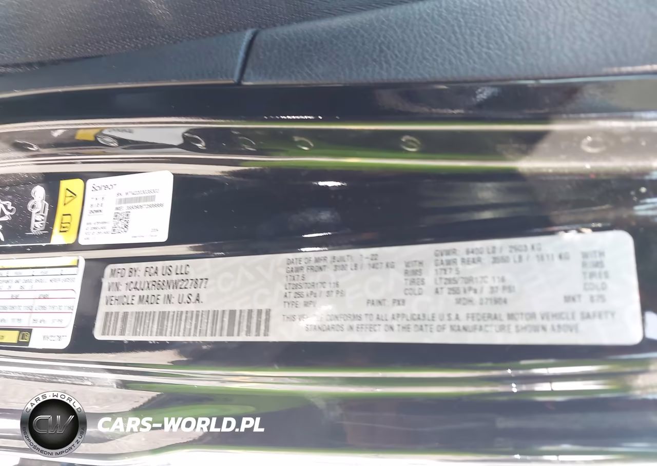 2022 Jeep Wrangler 4Xe Unlimited Rubicon 4X4 VIN:1C4JJXR68NW227877 - 9