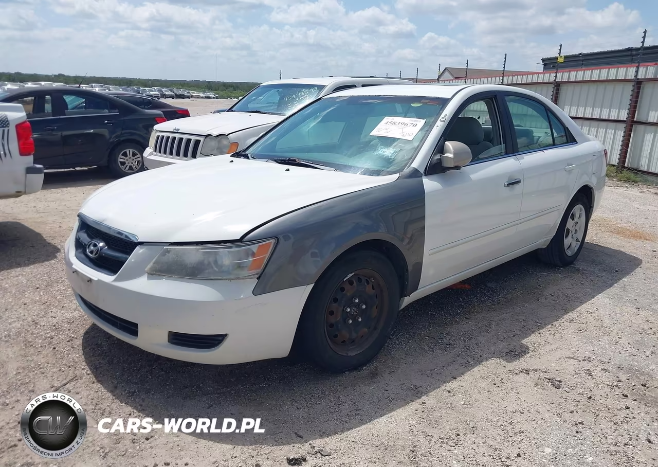2008 Hyundai Sonata Gls V6 VIN:5NPET46F18H327229 - 2