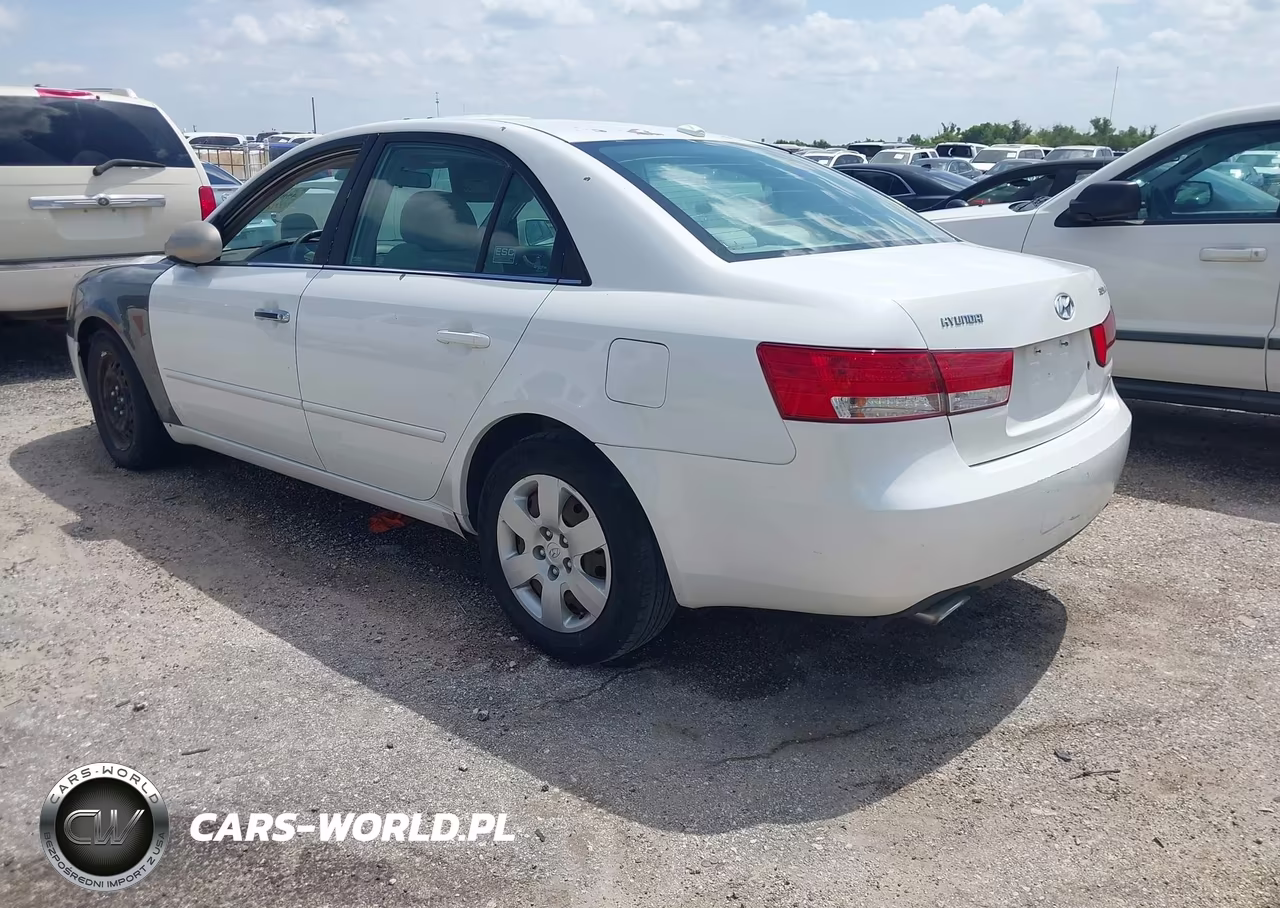 2008 Hyundai Sonata Gls V6 VIN:5NPET46F18H327229 - 3