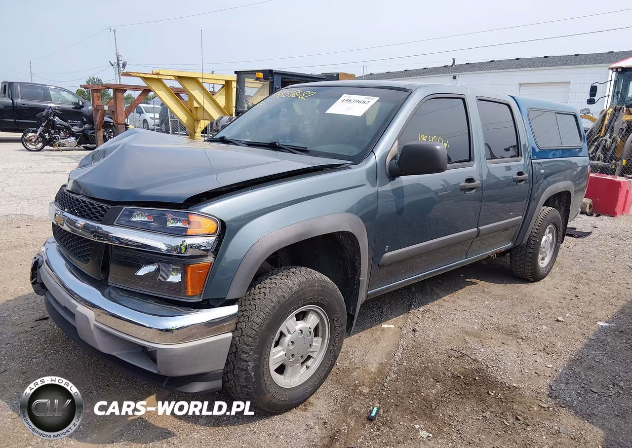 2007 Chevrolet Colorado Lt VIN:1GCDT13E278220418 - 2
