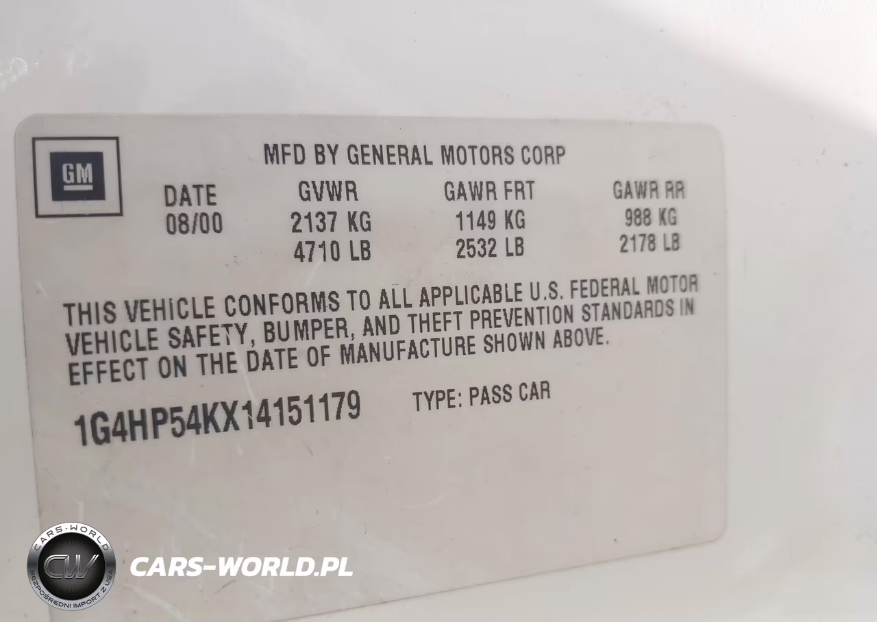2001 Buick Lesabre Custom VIN:1G4HP54KX14151179 - 9