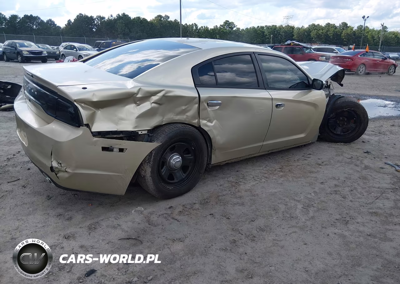 2013 Dodge Charger Police VIN:2C3CDXAT2DH648366 - 4