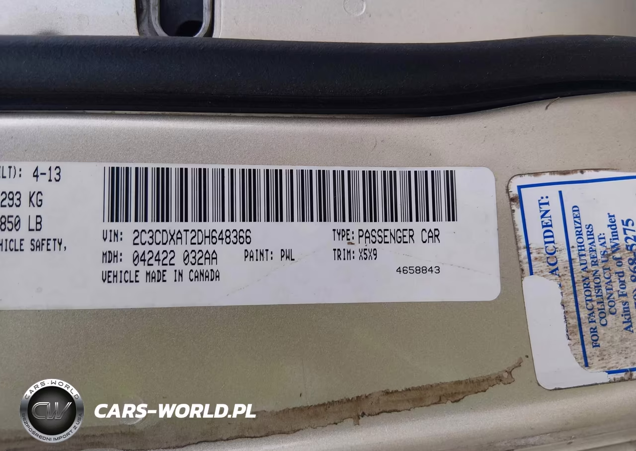 2013 Dodge Charger Police VIN:2C3CDXAT2DH648366 - 9