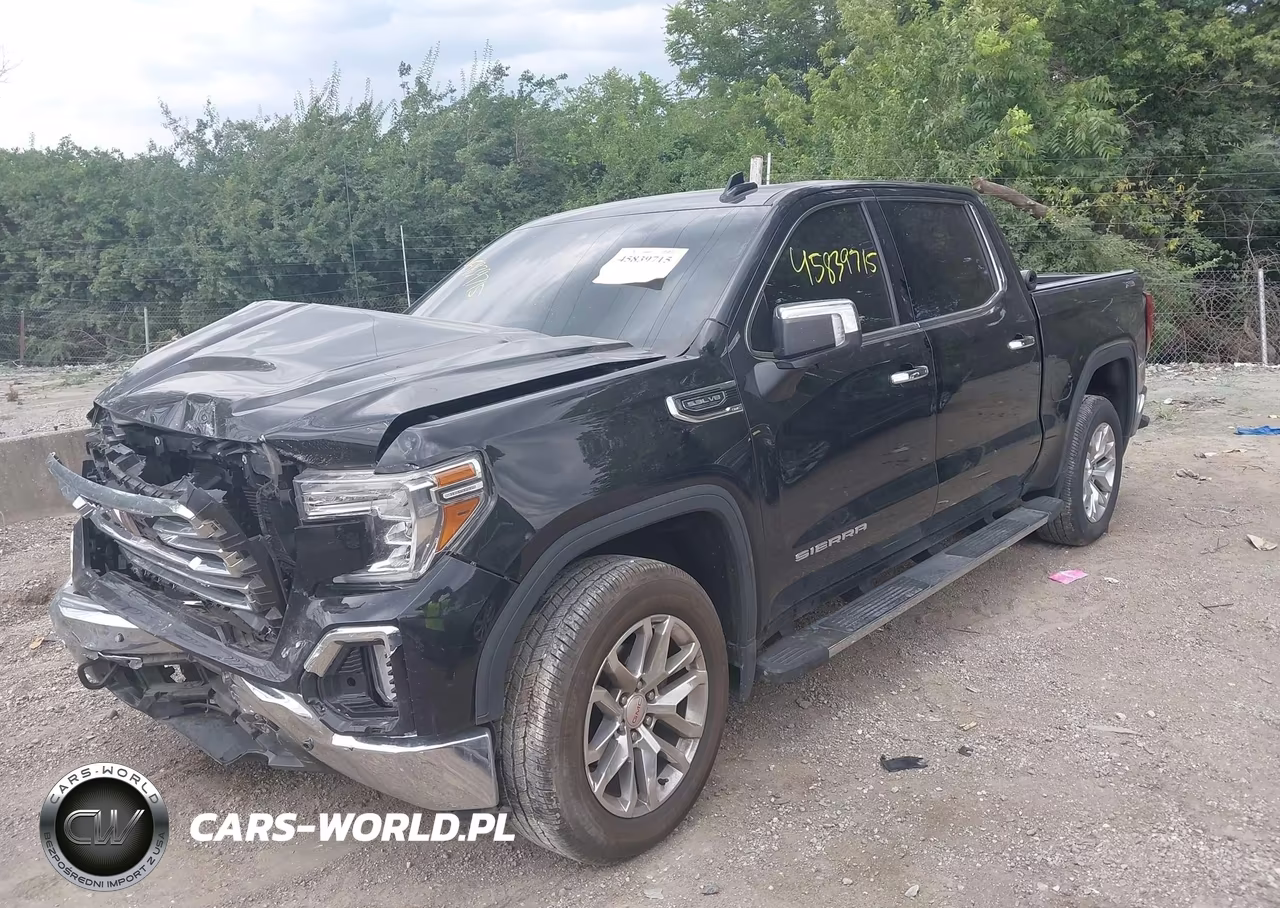 2020 GMC Sierra 1500 4Wd Short Box Slt VIN:3GTU9DED6LG424874 - 2