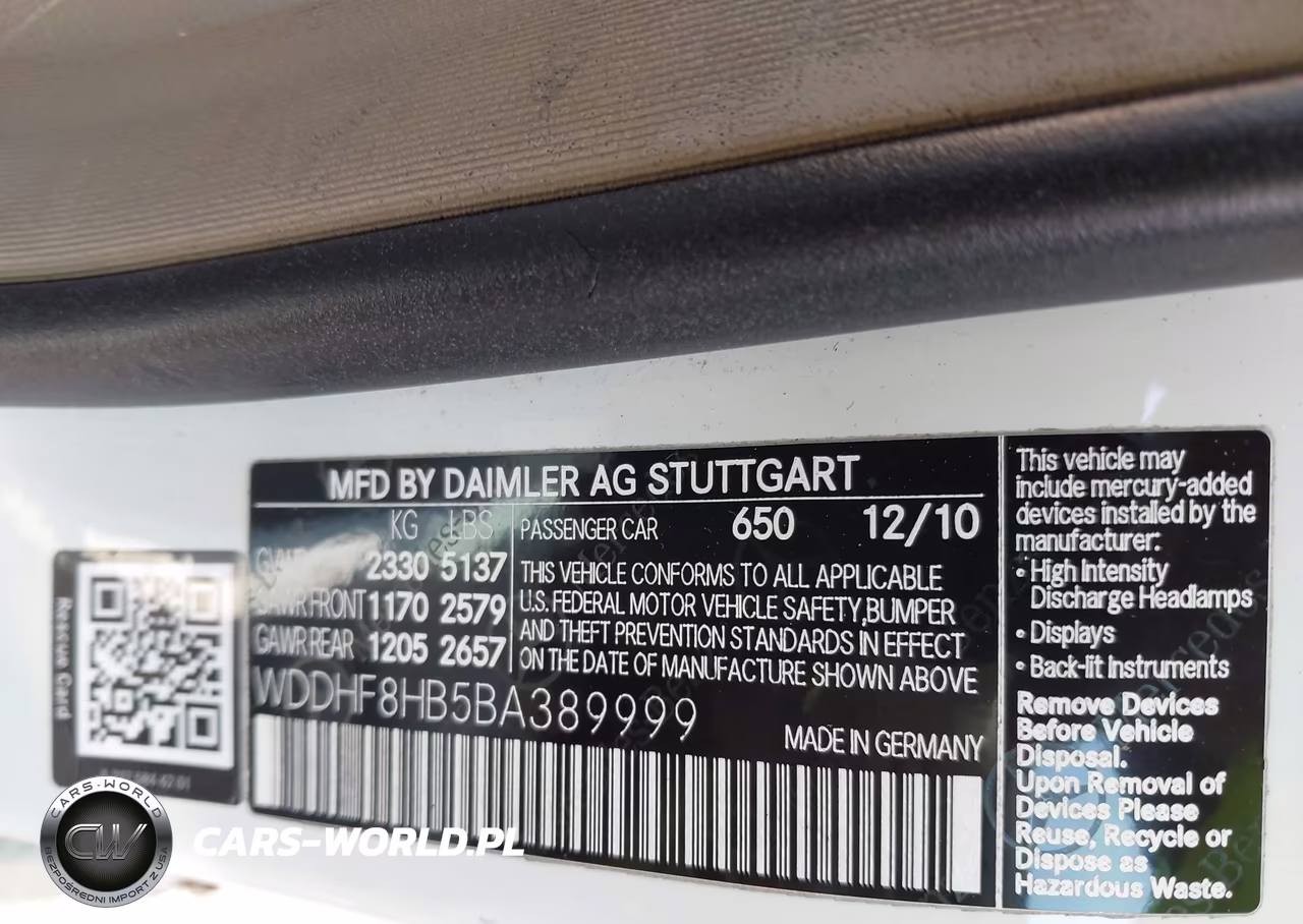 2011 Mercedes-Benz E 350 4Matic VIN:WDDHF8HB5BA389999 - 9