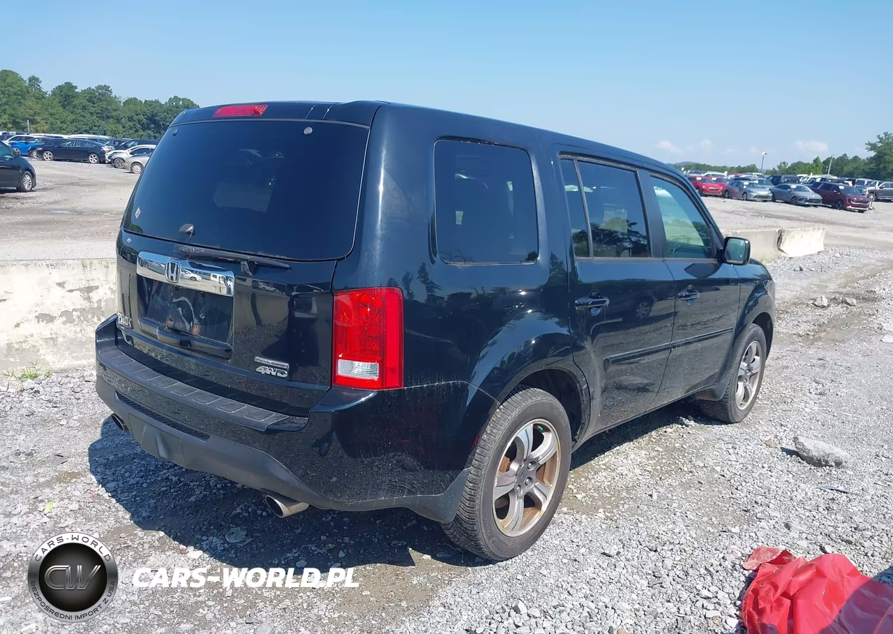 2015 Honda Pilot Se VIN:5FNYF4H34FB079190 - 4