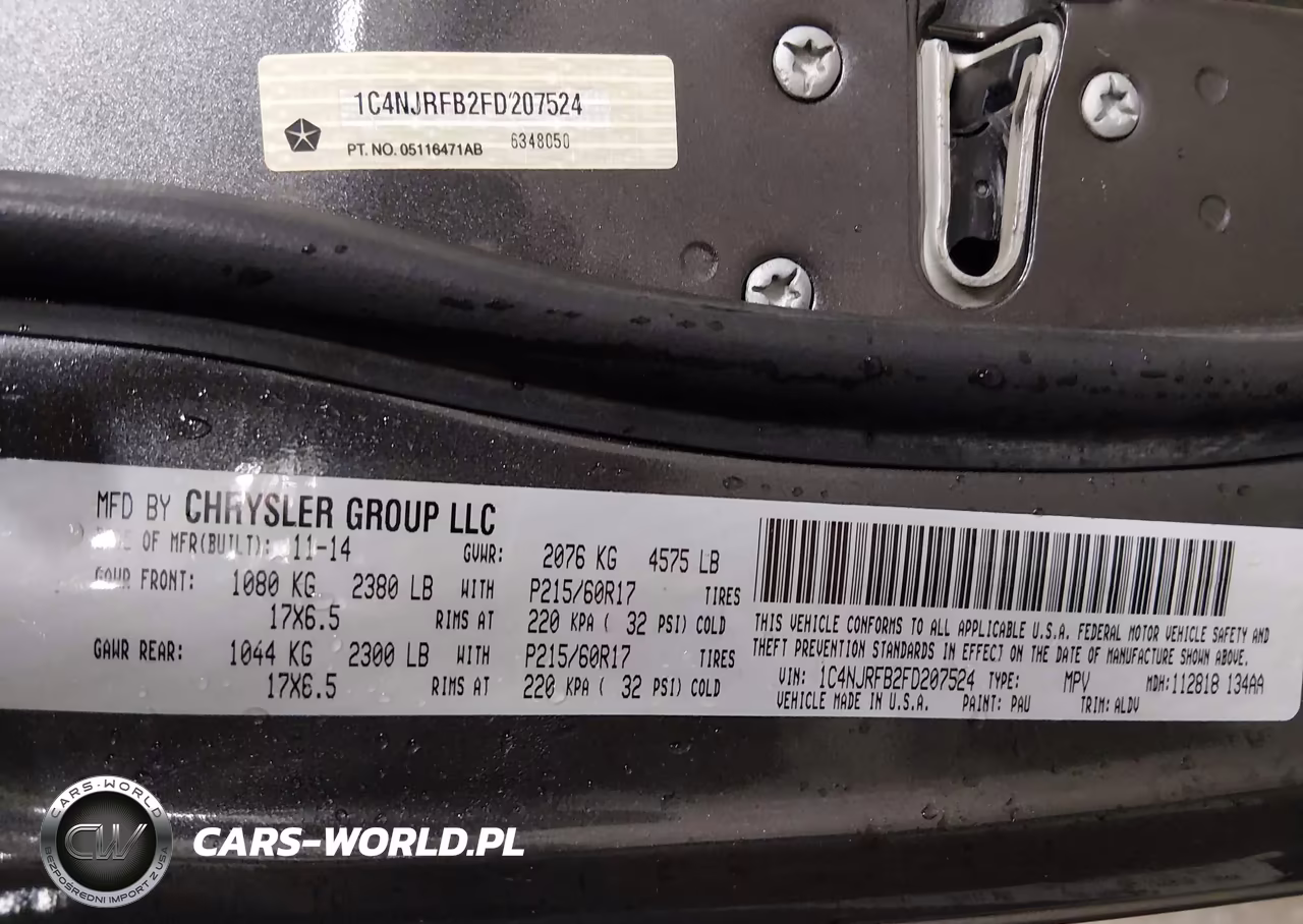 2015 Jeep Patriot High Altitude Edition VIN:1C4NJRFB2FD207524 - 9