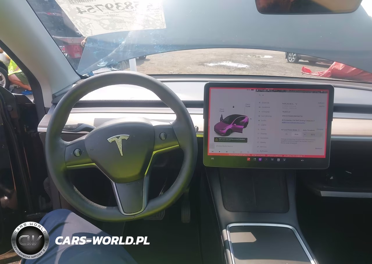 2021 Tesla Model Y Long Range Dual Motor All-Wheel Drive VIN:5YJYGAEE2MF293710 - 17