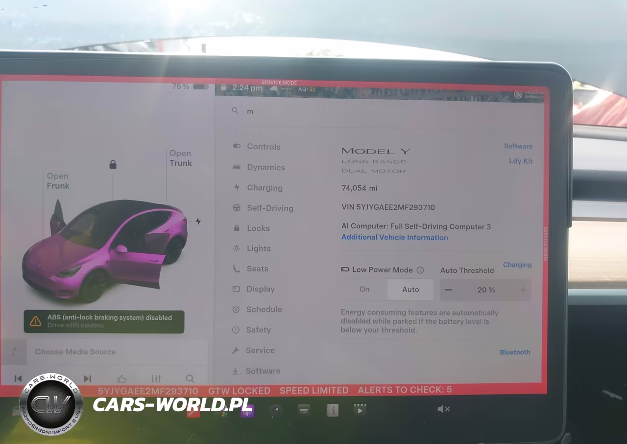 2021 Tesla Model Y Long Range Dual Motor All-Wheel Drive VIN:5YJYGAEE2MF293710 - 7
