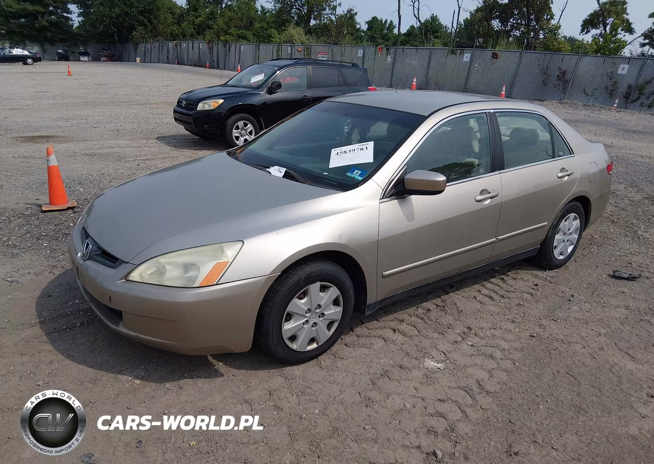2003 Honda Accord 2.4 Lx VIN:3HGCM56333G711404 - 2