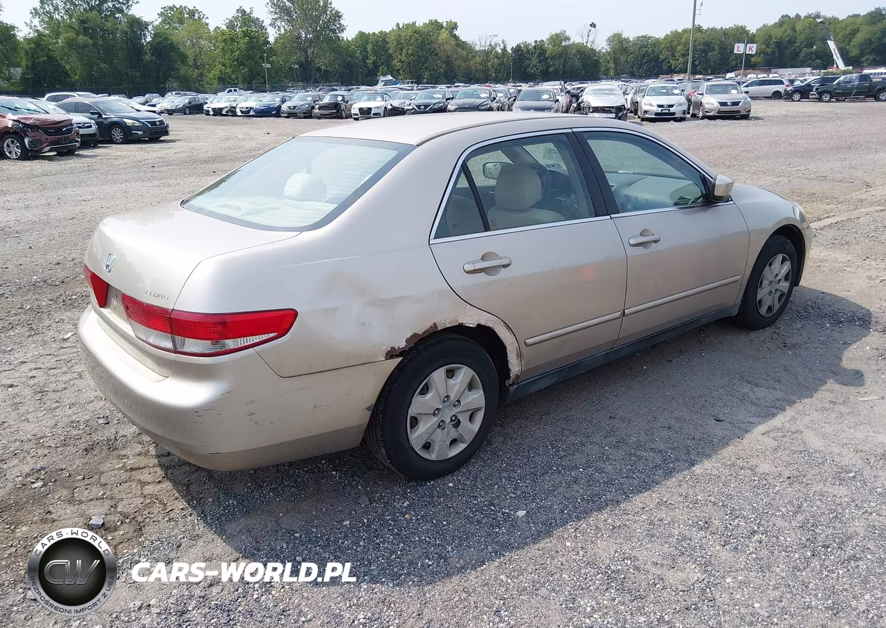 2003 Honda Accord 2.4 Lx VIN:3HGCM56333G711404 - 4