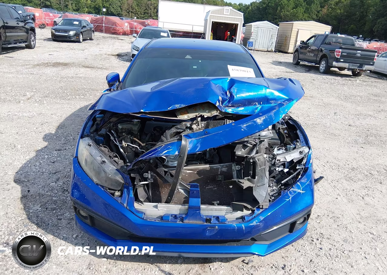2020 Honda Civic Sport VIN:19XFC2F81LE005293 - 13
