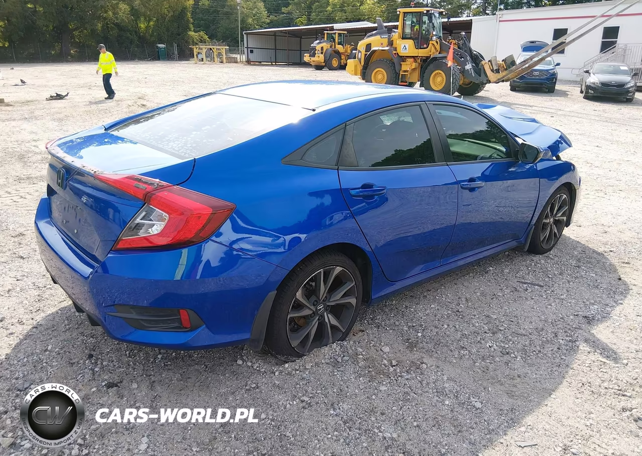 2020 Honda Civic Sport VIN:19XFC2F81LE005293 - 4