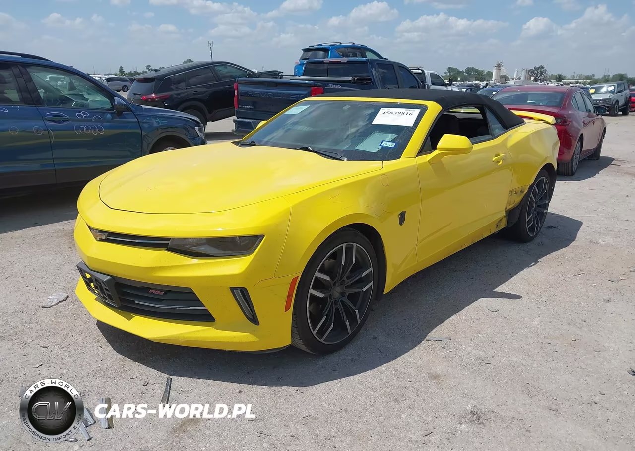 2018 Chevrolet Camaro 1Lt VIN:1G1FB3DS4J0168607 - 2