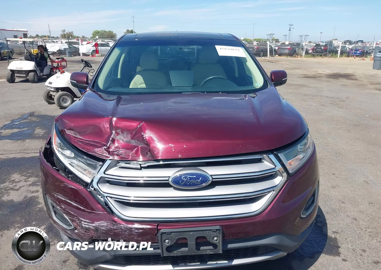 2017 Ford Edge Sel VIN:2FMPK4J89HBB37951 - 12