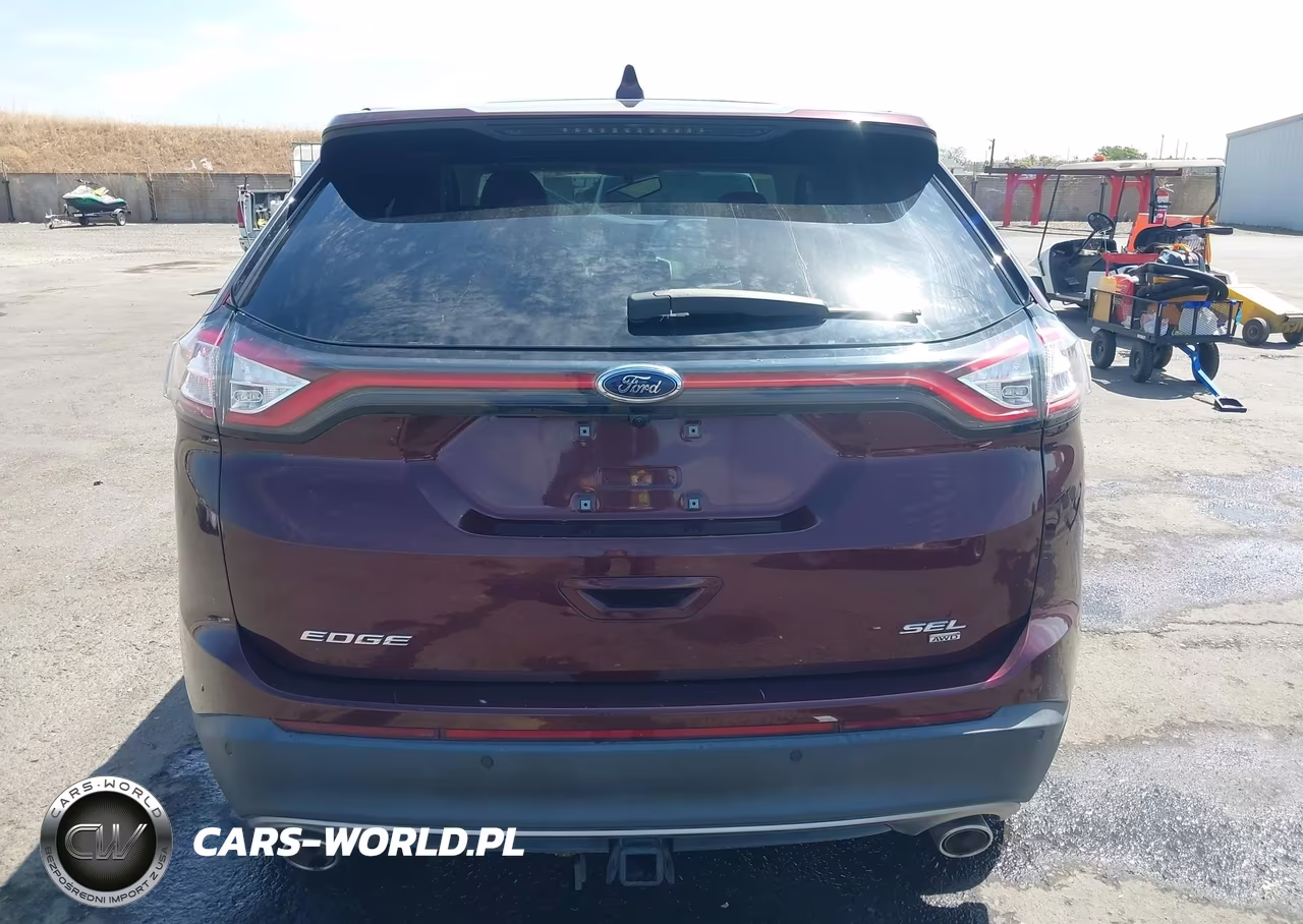 2017 Ford Edge Sel VIN:2FMPK4J89HBB37951 - 16