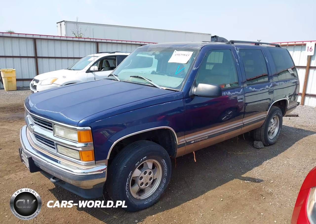 1998 Chevrolet Tahoe Ls VIN:1GNEK13R8WJ356125 - 2