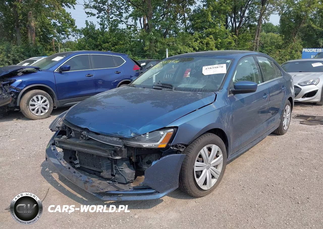 2017 Volkswagen Jetta 1.4T S VIN:3VW2B7AJ1HM345630 - 2