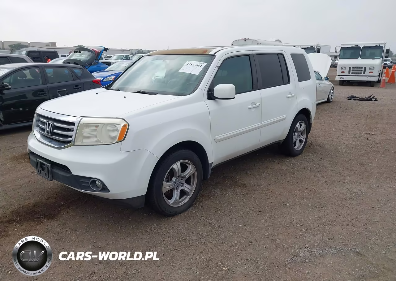 2014 Honda Pilot Ex-L VIN:5FNYF4H52EB012071 - 2
