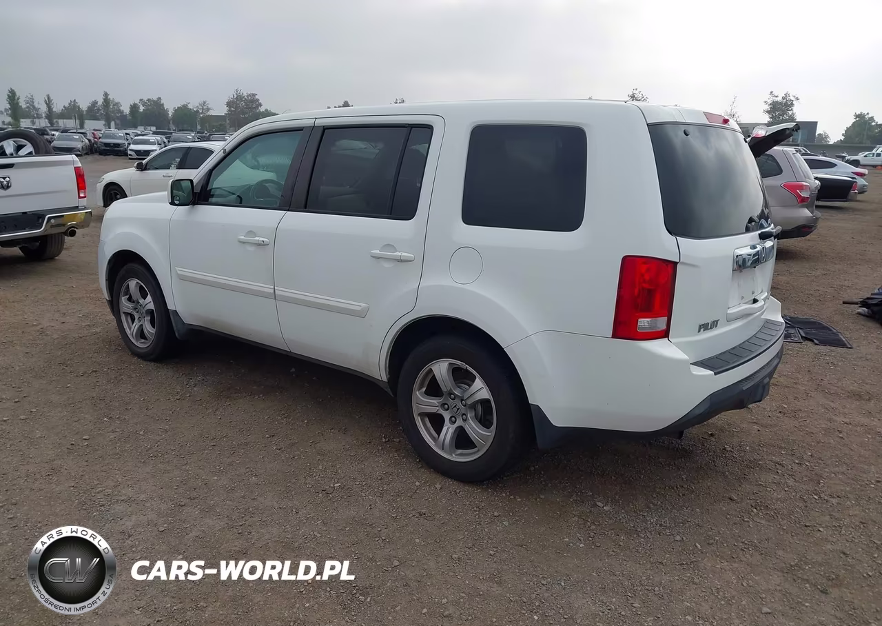 2014 Honda Pilot Ex-L VIN:5FNYF4H52EB012071 - 3