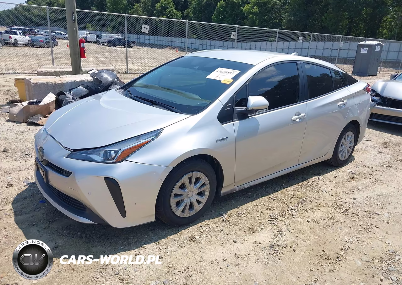2022 Toyota Prius Le VIN:JTDKAMFU7N3159563 - 2