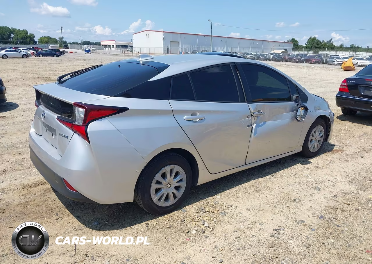 2022 Toyota Prius Le VIN:JTDKAMFU7N3159563 - 4