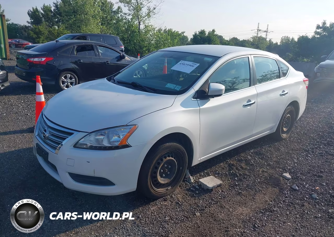2013 Nissan Sentra Sv VIN:3N1AB7AP6DL562404 - 2