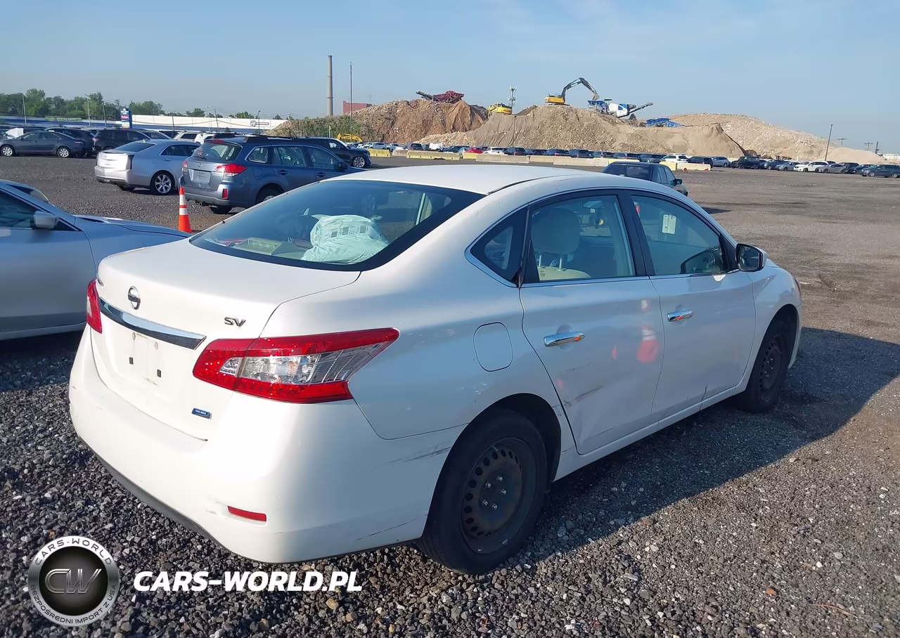 2013 Nissan Sentra Sv VIN:3N1AB7AP6DL562404 - 6