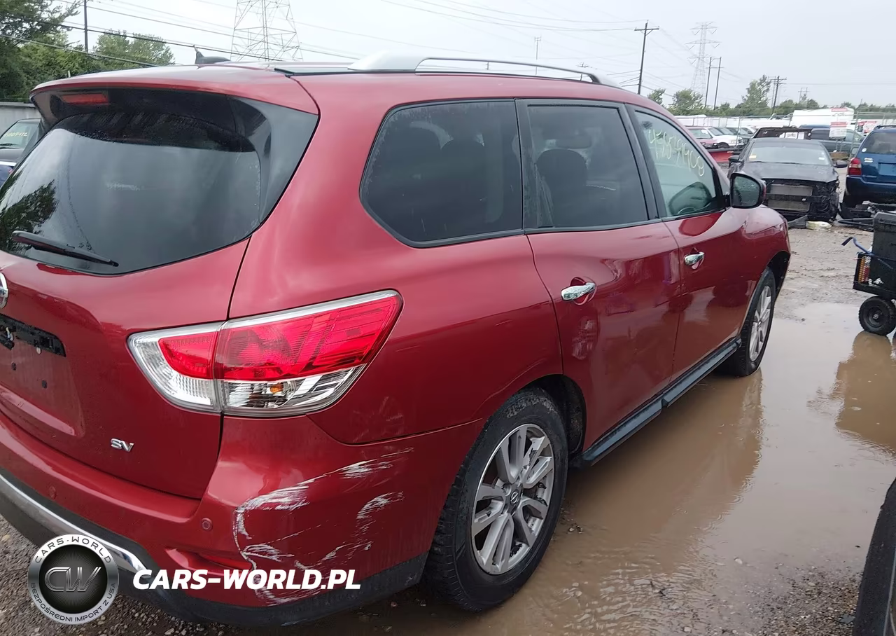 2015 Nissan Pathfinder Platinum-S-Sl-Sv VIN:5N1AR2MN3FC608528 - 4