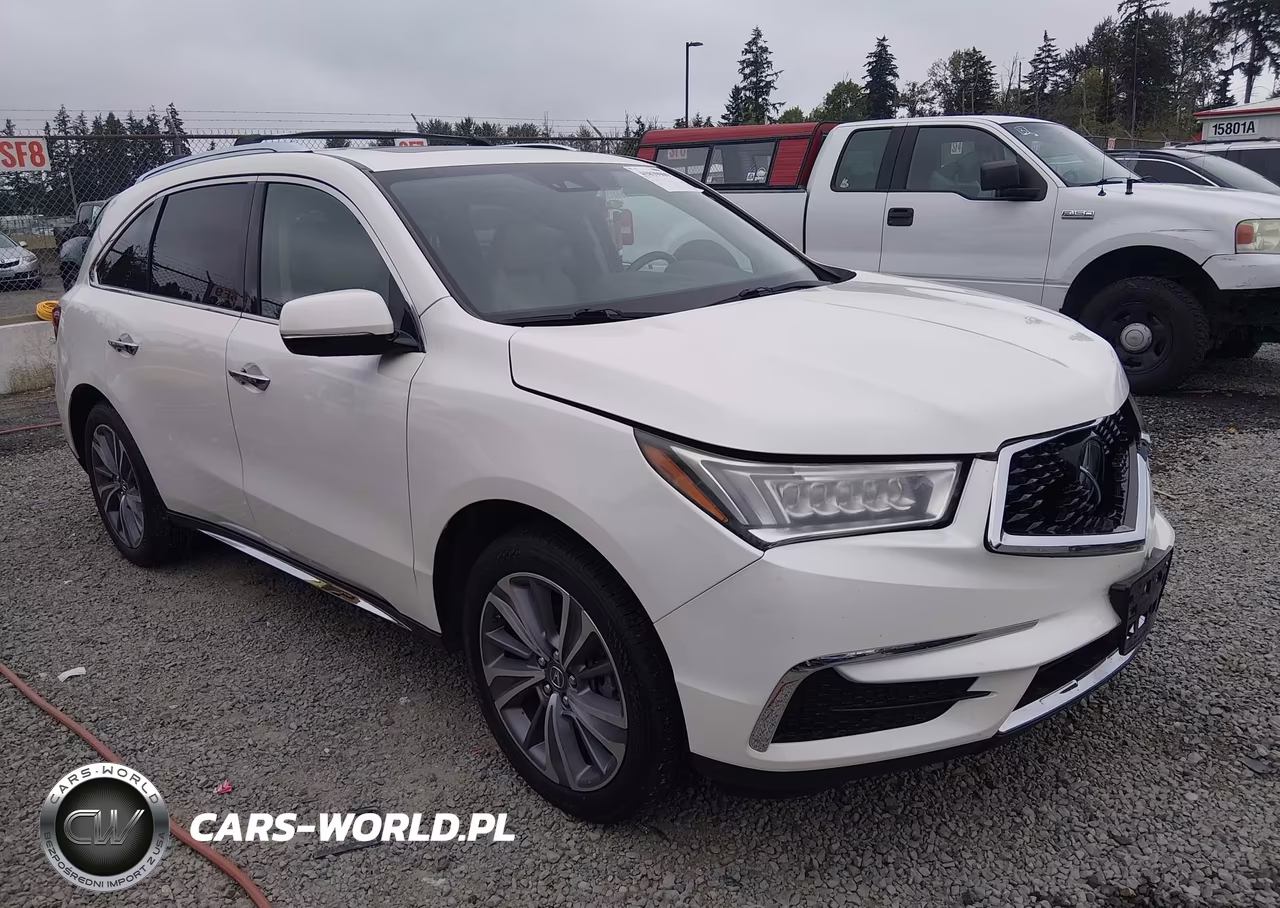 2018 Acura Mdx Technology Package Acurawatch Plus Pkg