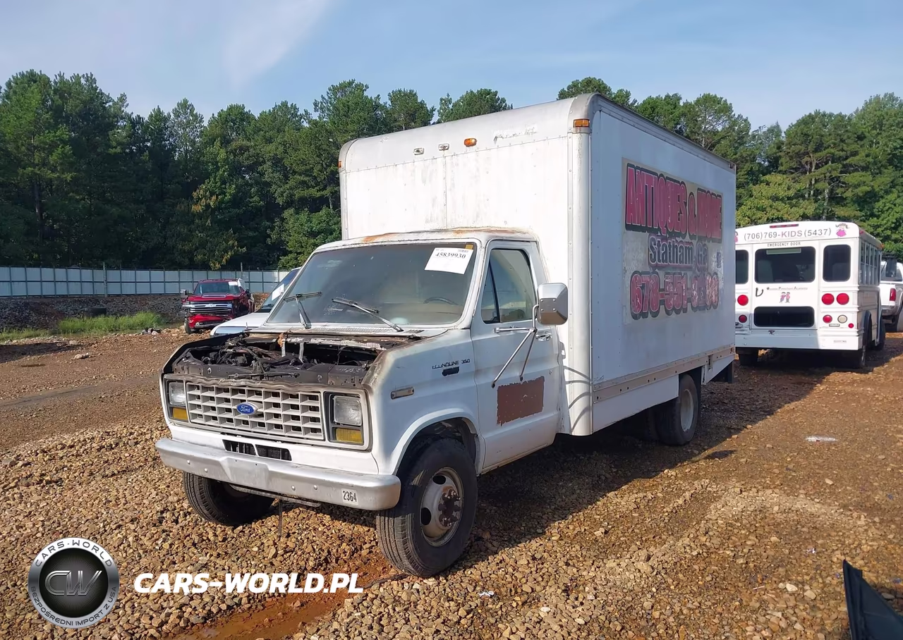 1988 Ford Econoline E350 Cutaway Van VIN:1FDKE37H9JHB76275 - 2