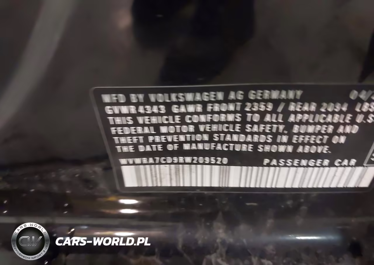 2024 Volkswagen Golf Gti 2.0T Se VIN:WVWRA7CD9RW209520 - 9