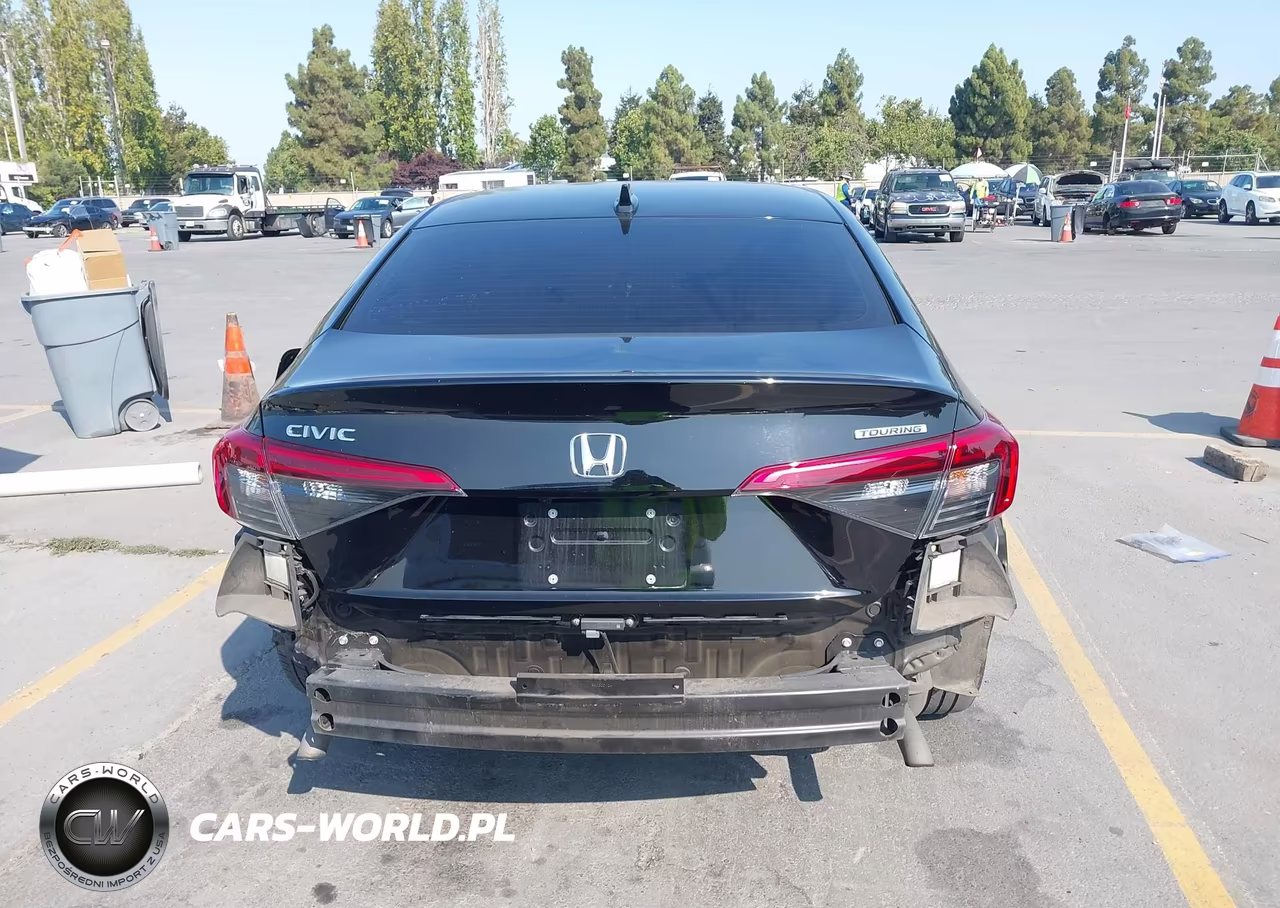 2022 Honda Civic Touring VIN:2HGFE1F91NH321640 - 17