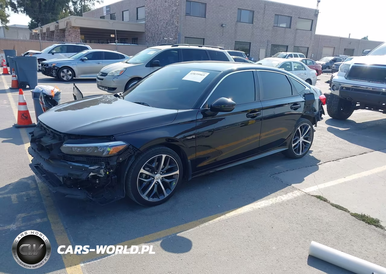 2022 Honda Civic Touring VIN:2HGFE1F91NH321640 - 2