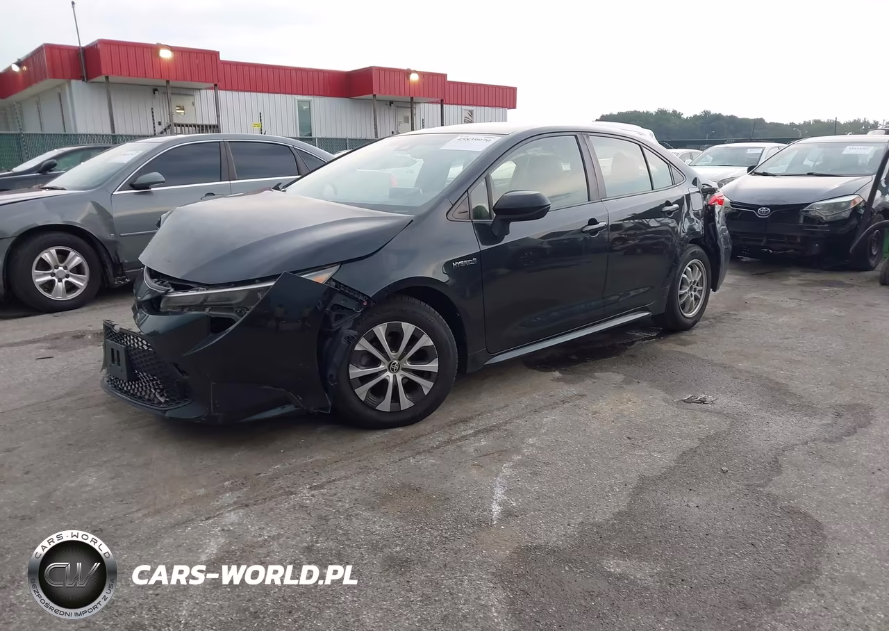 2021 Toyota Corolla Hybrid Le VIN:JTDEAMDE4MJ034295 - 2