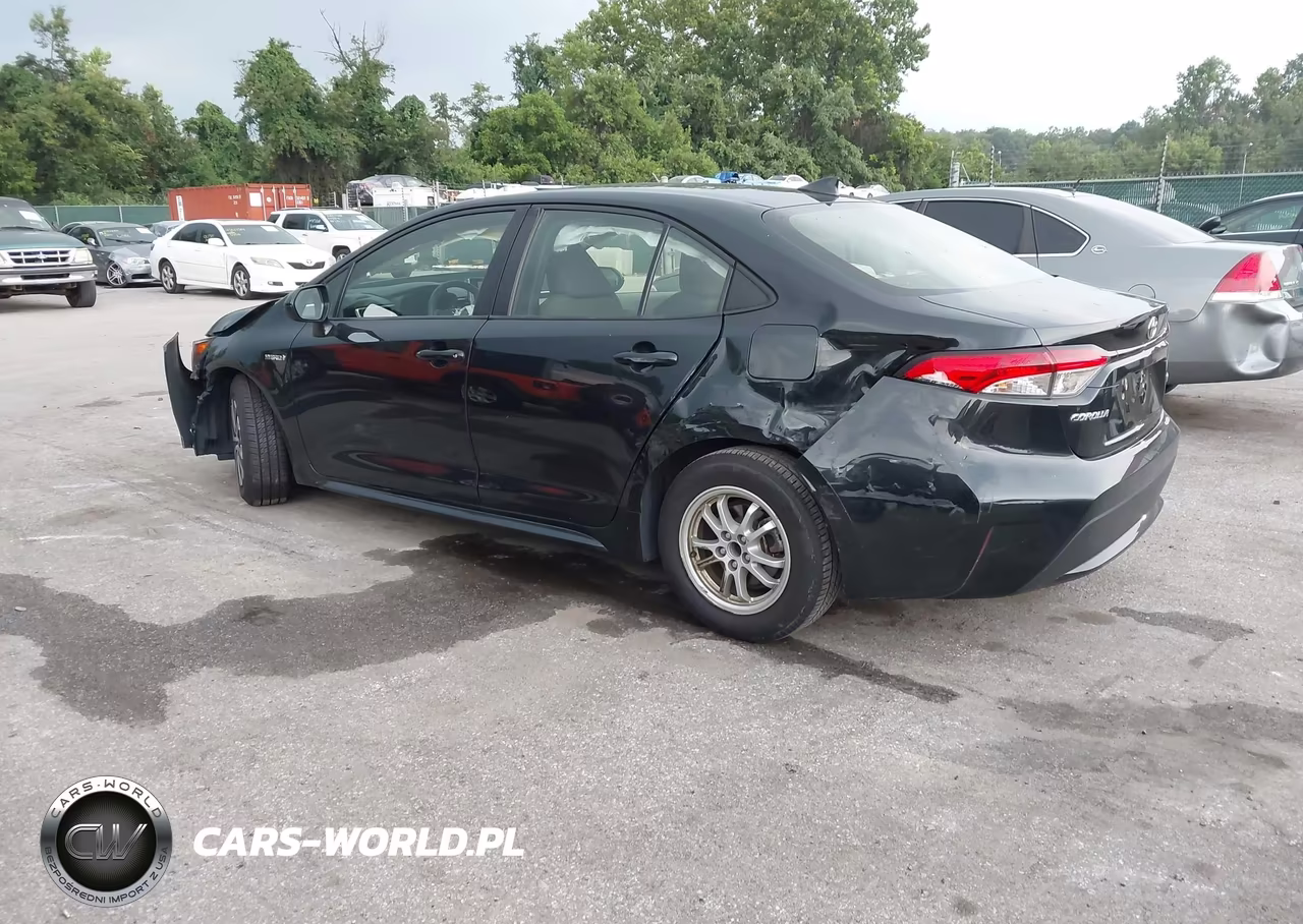 2021 Toyota Corolla Hybrid Le VIN:JTDEAMDE4MJ034295 - 3