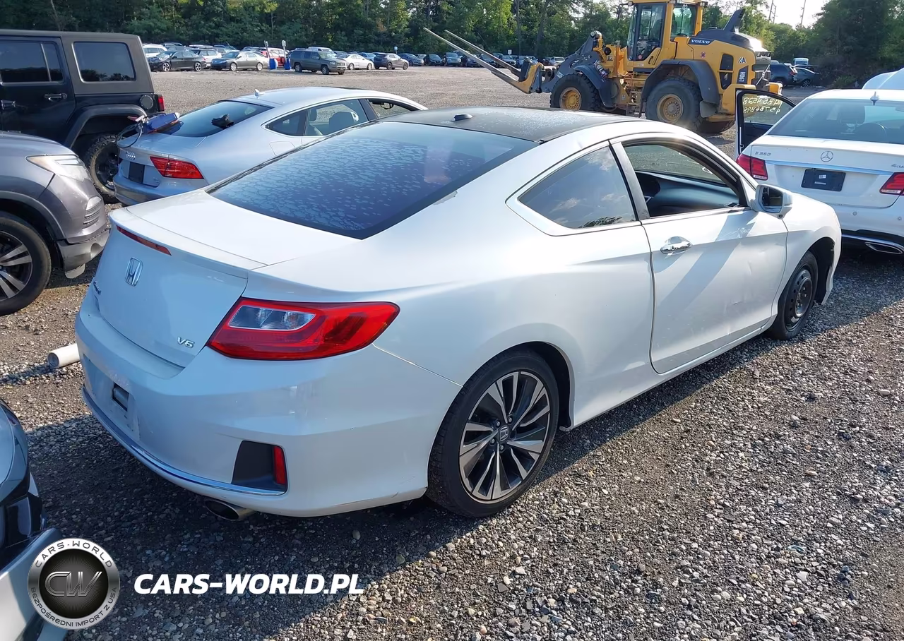 2014 Honda Accord Ex-L V-6 VIN:1HGCT2B84EA000525 - 4