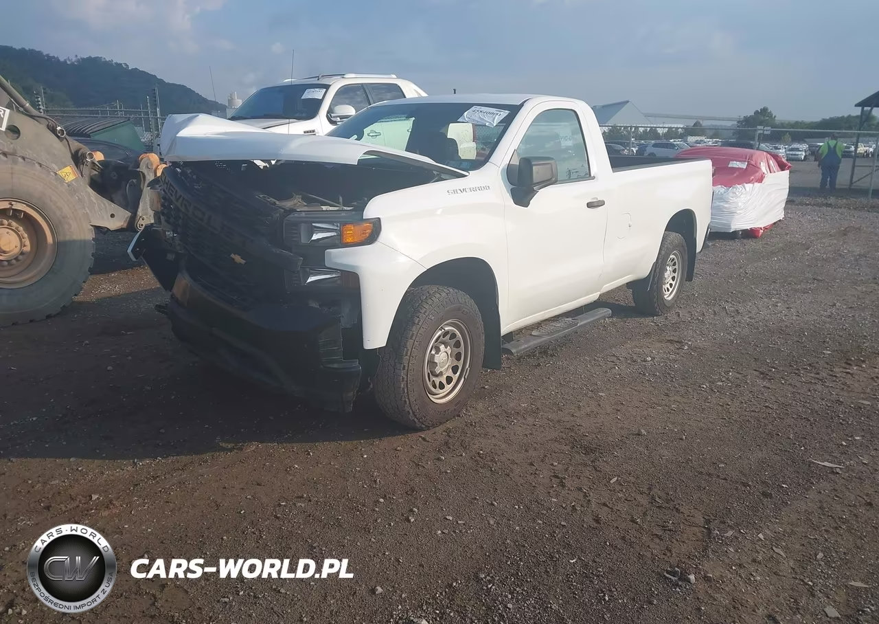 2021 Chevrolet Silverado 1500 4Wd Long Bed Wt VIN:3GCNYAEH5MG184517 - 2