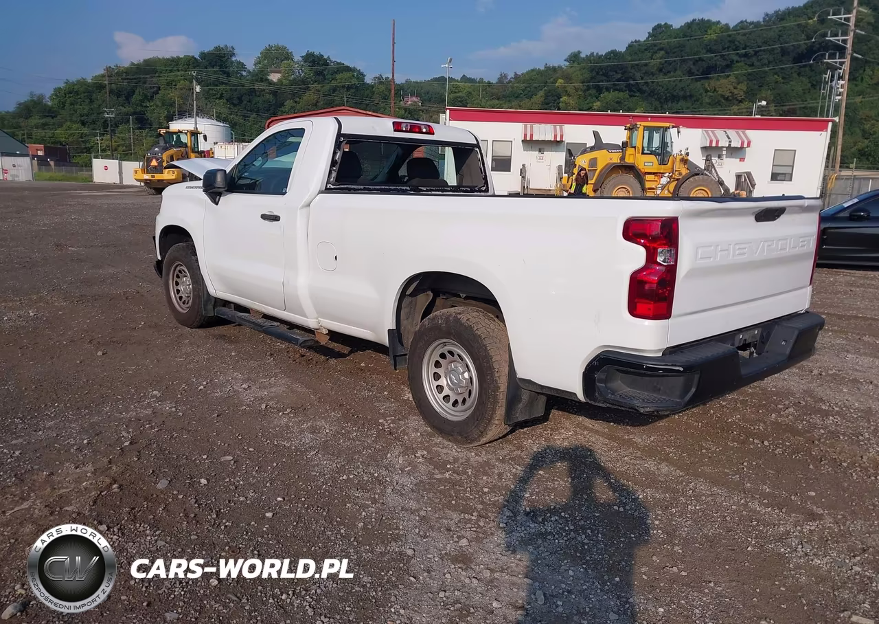 2021 Chevrolet Silverado 1500 4Wd Long Bed Wt VIN:3GCNYAEH5MG184517 - 3