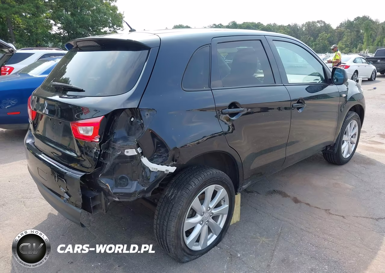 2014 Mitsubishi Outlander Sport Es VIN:4A4AR3AU7EE025106 - 4