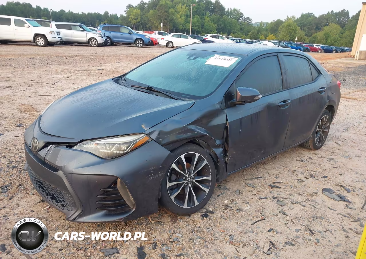 2017 Toyota Corolla Se VIN:5YFBURHE5HP595480 - 2