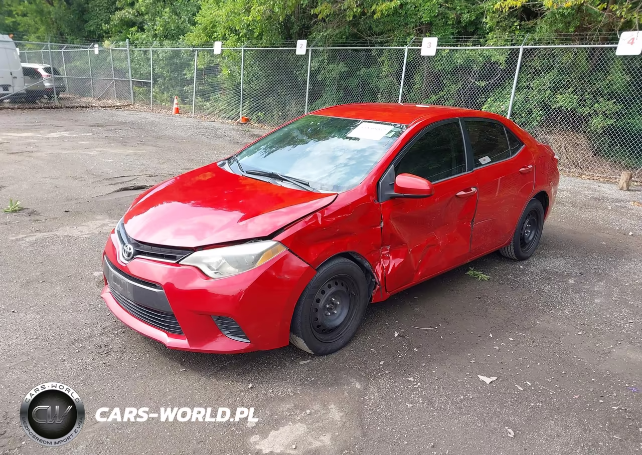 2016 Toyota Corolla Le VIN:2T1BURHE5GC519806 - 2