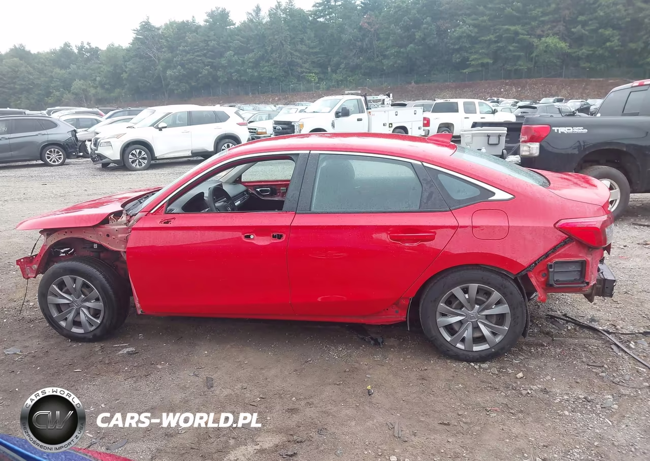 2022 Honda Civic Lx VIN:2HGFE2F2XNH529170 - 15