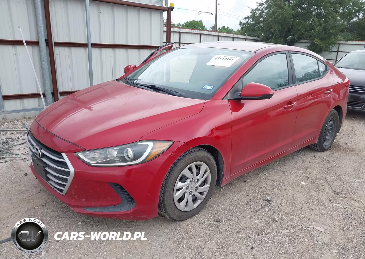 2017 Hyundai Elantra Se VIN:5NPD74LF9HH165189 - 2