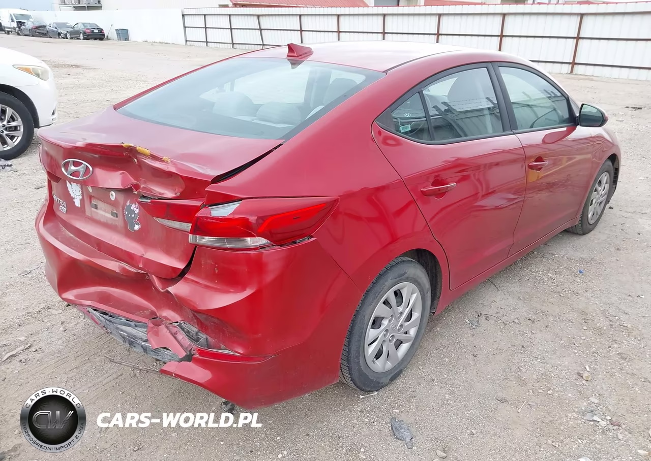 2017 Hyundai Elantra Se VIN:5NPD74LF9HH165189 - 4