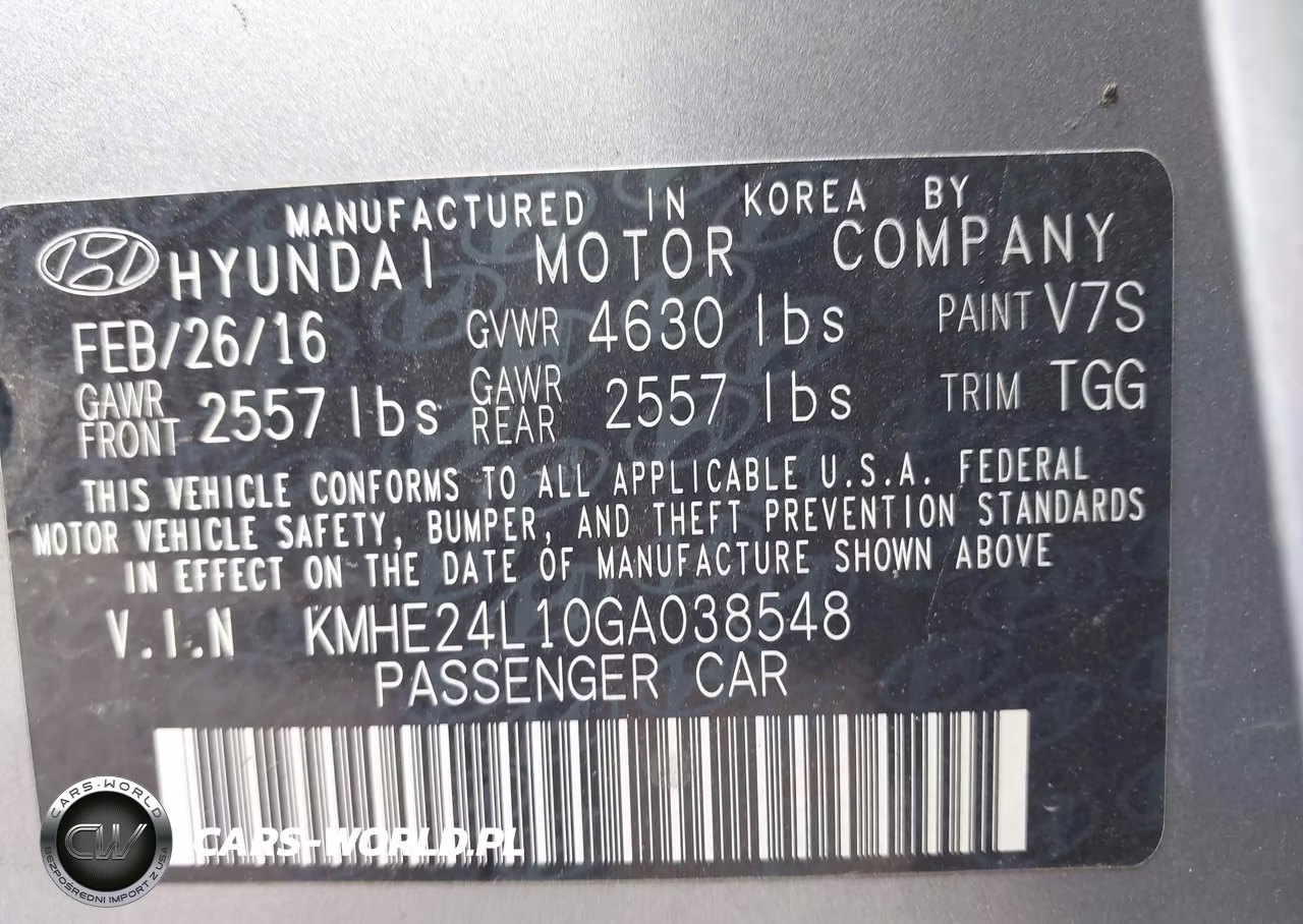 2016 Hyundai Sonata Hybrid Se VIN:KMHE24L10GA038548 - 9